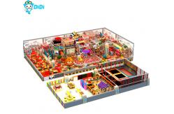 China Circus Theme Kids Slide Sand Pit Ball Pool Playground Equipment For Kids supplier