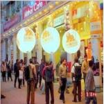 Branded Back Pack Lighting Balloon Inflatable For Outside Use