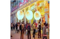 China Branded Back Pack Lighting Balloon Inflatable For Outside Use supplier