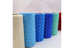 China Durable Organza Tulle Rolls with 28E Density and 100Y Length supplier