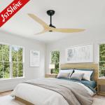 Remote Control 220v 3 Blade Ceiling Fan With Led Light 6 Speed