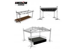 China Light Aluminum Plate Bolt Truss Frame Structure For Event supplier