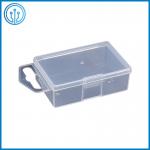 Transparent UL 94V-2 Polypropylene Plastic Packing Box For Electronic Components Kits for sale