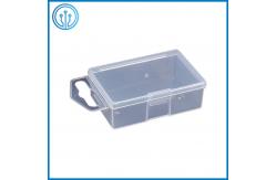 China Transparent UL 94V-2 Polypropylene Plastic Packing Box For Electronic Components Kits supplier