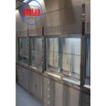 Cusomized Made Size Ducted Fume Hood Cupboards Manufacturers Manual Control for Safe Laboratory Environment for sale