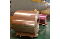 China 3003 H24 Pvdf Color Coated Aluminum Coil / Sheet supplier