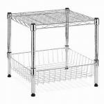 Small Type Tableware Kitchen Wire Shelving Unit 18 W X 14 D X 24 H for sale