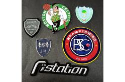 China Custom Flag Welding Heat Press Badge Applique 3D Tpu Clothing Logo Patches supplier