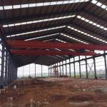 ISO Steel Structure Building Noise Insulation Prefabricated Steel Workshops for sale