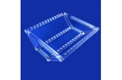 China High Temperature Resistant Quartz Wafer Carrier Quartz Wafer Boat supplier