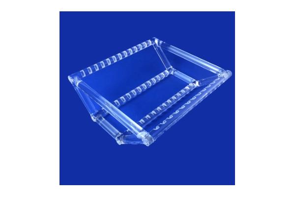 High Temperature Resistant Quartz Wafer Carrier Quartz Wafer Boat