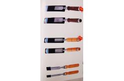 China 60crv Wood Carving Chisel Set 140mm Wooden Handle Material supplier