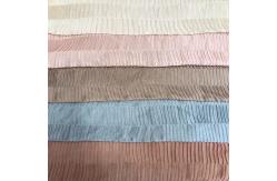 China 80gsm Chiffon Jacquard Crepe Fabric supplier