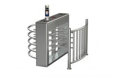 China Waist Height IP65 SUS304 Revolving Turnstile Barrier supplier