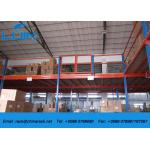 Customized Metal Industrial Mezzanine Floors Racking System Powder Coated for sale
