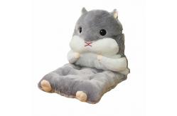 China Multifunctional Detachable Hamster Plush Seat Cushion supplier