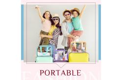 China Soft Clear Transparent Hanging Makeup Bags with Zipper Clear Travel Bags supplier