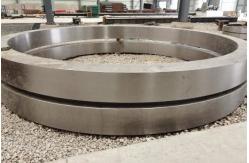 China Mining Machine Spare Parts Rotary Kiln Gear And Tyre Castings And Forgings supplier