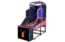 China Kid Indoor Arcade Pinball Basketball Machine Shooting Game US Plug Led Display supplier