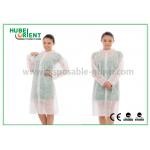 Disposable Medical White Nonwoven Lab Coat PP/SMS/MP/Tyvek Lab Coat for sale