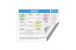 China Double Sides Sticky Display Board Removable Glue Calendar Memo Board supplier