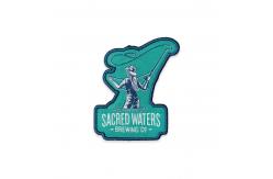 China Twill 3D Embroidery Iron On Jean Patches Custom Sew On Badges supplier