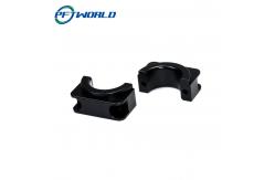 China Precision CNC Aluminum Parts with Black Hard Anodizing supplier