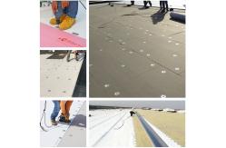 China 60mm Insulated Metal Plate Galvalume Coated Steel Used To Fasten Roof Membranes supplier