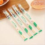 Custom Eco Friendly Takeaway Round Bamboo Chopsticks for sale