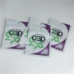 3.5 Gram Plastic Pouches Packaging Custom Label Printed CBD Cookies Resealable k for sale