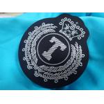 Sportswear Clothing Labels With Custom Printing 3D Raised Logo Matt Effect