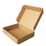 Corrugated Kraft Paper Packaging Box Recyclable For Collection for sale