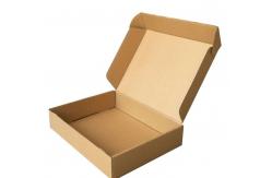 China Corrugated Kraft Paper Packaging Box Recyclable For Collection supplier