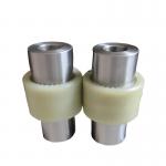 Mechanical Precision Curved Tooth Flexible Gear Coupling Nylon Sleeve Hard Plastics for sale