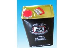 China 22L Large Square Tin Containers CMYK Chemical Oil Tin Can supplier