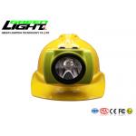 ABS Case 385LUM 2.96W 18000lux Led Miners Cap Lamp