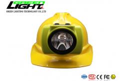 China ABS Case 385LUM 2.96W 18000lux Led Miners Cap Lamp supplier