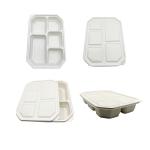 PLA Sheet For Thermoforming Compartment Polylactic Acid Sheet Food Container PLA Plastic Film Lunch Box for sale