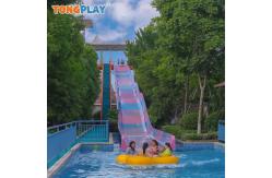 China Multiple Rainbow Waterslide Outdoor Entertainment Commercial Water Park Slides supplier