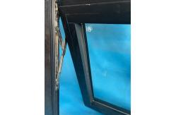 China Hurricane Impact Aluminum Frame Windows Tempered glass Top Hung Awning Windows supplier