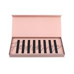 Shiny UV C2S Cosmetic Paper Box 8 Pieces Lipstick Collection Box
