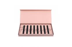 China Shiny UV C2S Cosmetic Paper Box 8 Pieces Lipstick Collection Box supplier