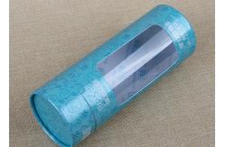 China Customized Printed Composite Paper Tube Packaging Clear Window For Feeding Bottle supplier