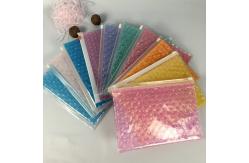 China 0.05 - 0.2mm Thickness Zipper Bubble Bags With Gravure Printing supplier