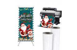 China Waterproof Inkjet Polypropylene Poster Banner 200mic Matte PP Synthetic Paper Roll supplier
