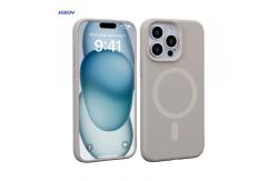 China IPhone 14 13 Pro Max Magsafe Silicone Case Shockproof Protection Mobile Cover supplier