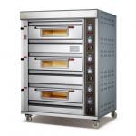 Digital Control Commercial Baking Equipment Porcelain Mini Bakery Mobile Pizza Smoker Baking Cake Bread Oven Machine for sale