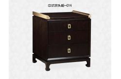 China Modern Hotel Bedroom Furniture Small Side Table Nightstand Multi Style supplier