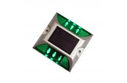 China Flashing Light LED Solar Square Road Stud Advanced Road Safety and Marking Solution supplier