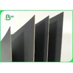 Recyclable Pulp 250gsm  - 800gsm One Side Black Paper Board For Calendar